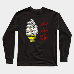 Happy Ice Cream Long Sleeve T-Shirt